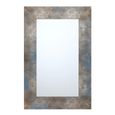 Zuri Blue Rectangular Wall Mirror - 120cm x 80cm thumbnail 2