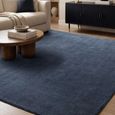 Rowan Navy Blue Rug - Sizes Available thumbnail 2