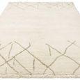 Azera Berber Crosshatch Cream White Rug - Sizes Available thumbnail 3