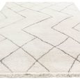 Azera Berber Rhombus Cream White Rug - Sizes Available thumbnail 4