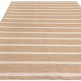 Global Cream Stripe Rug - Sizes Available thumbnail 3