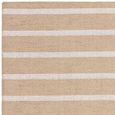 Global Cream Stripe Rug - Sizes Available thumbnail 4