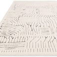 Valley Ivory Charcoal Route Rug - Sizes Available thumbnail 3