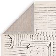 Valley Ivory Charcoal Route Rug - Sizes Available thumbnail 5