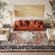 Sovereign Terracotta Orange Medallion Rug - Sizes Available thumbnail 2