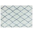 Alto Cream and Blue AL03 Rug - Sizes Available thumbnail