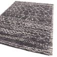 Alto Grey and Cream AL05 Rug - 80cm x 240cm thumbnail 3