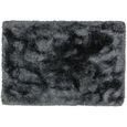Plush Slate Grey Silver Rug - 70cm x 140cm thumbnail