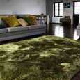 Plush Green Rug - 70cm x 140cm thumbnail 2