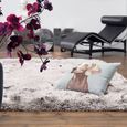 Plush Grey Silver Rug - Sizes Available thumbnail 2
