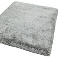 Plush Grey Silver Rug - Sizes Available thumbnail 3
