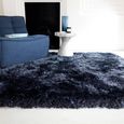 Plush Navy Blue Rug - Sizes Available thumbnail 2