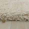 Plush Pearl Beige Natural Rug - 70cm x 140cm thumbnail 2