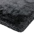 Plush Slate Grey Silver Rug - 70cm x 140cm thumbnail 4
