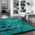 Whisper Dark Teal Green Rug - 65cm x 135cm thumbnail 2