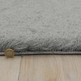 Whisper Tungsten Grey Silver Rug - 65cm x 135cm thumbnail 2