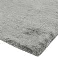 Whisper Tungsten Grey Silver Rug - 65cm x 135cm thumbnail 4