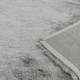 Whisper Tungsten Grey Silver Rug - 65cm x 135cm thumbnail 5