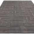 Maze Charcoal Rug - Sizes Available thumbnail 3