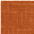 Maze Rust Orange Rug - Sizes Available thumbnail 4