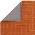 Maze Rust Orange Rug - Sizes Available thumbnail 5