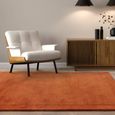 York Terracotta Orange Rug - Sizes Available thumbnail 2
