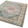 Colt Medallion Grey CL02 Rug - 160cm x 230cm thumbnail 3