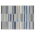 Muse Blue Stripe MU05 Rug - Sizes Available thumbnail