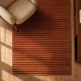 Linie Rust Orange Rug - Sizes Available thumbnail 2