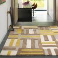 Matrix Code Yellow Hand Tufted Wool MAX17 Rug - 160cm x 230cm thumbnail 2