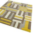 Matrix Code Yellow Hand Tufted Wool MAX17 Rug - 160cm x 230cm thumbnail 3