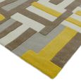 Matrix Code Yellow Hand Tufted Wool MAX17 Rug - 160cm x 230cm thumbnail 4