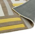 Matrix Code Yellow Hand Tufted Wool MAX17 Rug - 160cm x 230cm thumbnail 5