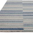 Muse Blue Stripe MU05 Rug - Sizes Available thumbnail 3