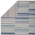 Muse Blue Stripe MU05 Rug - Sizes Available thumbnail 5
