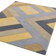 Reef Big Zig Ochre Grey RF02 Rug - Sizes Available thumbnail 4