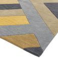 Reef Big Zig Ochre Grey RF02 Rug - Sizes Available thumbnail 5