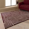 Reef Curve Plum Purple RF29 Rug - Sizes Available thumbnail 2