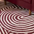 Reef Curve Plum Purple RF29 Rug - Sizes Available thumbnail 3