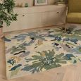 Reef Floral Green RF11 Rug - Sizes Available thumbnail 2
