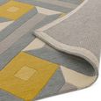 Reef Motif Ochre Grey RF01 Rug - Sizes Available thumbnail 5