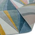 Sketch Diamond Multi Colour Modern Hand Carved SK04 Rug - 120cm x 170cm thumbnail 5