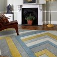 Sketch Linear Grey Modern Hand Carved SK09 Rug - Sizes Available thumbnail 2