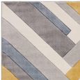 Sketch Linear Grey Modern Hand Carved SK09 Rug - Sizes Available thumbnail 4