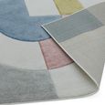 Sketch Retro Multi Colour Modern Hand Carved SK08 Rug - 120cm x 170cm thumbnail 5
