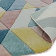 Sketch Rhombus Multi Colour Modern Hand Carved SK02 Rug - 120cm x 170cm thumbnail 5