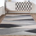 Sketch Segment Grey SK24 Rug - 200cm x 290cm thumbnail 2