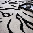 Wilder Tiger Mono White and Black Rug - Sizes Available thumbnail 3