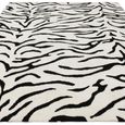 Wilder Tiger Mono White and Black Rug - Sizes Available thumbnail 4
