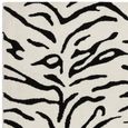 Wilder Tiger Mono White and Black Rug - Sizes Available thumbnail 5